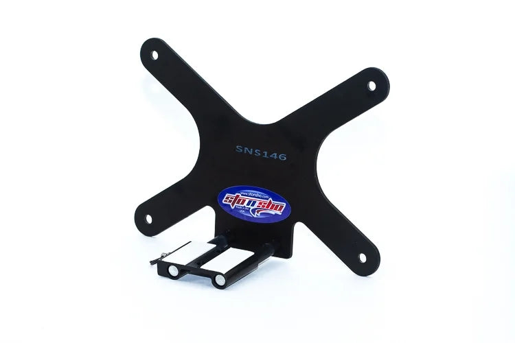 Front 2013-2015 SHO Club Plate (SNS146) with Compatible Mazda STO License MX-5 N Bracket Miata option