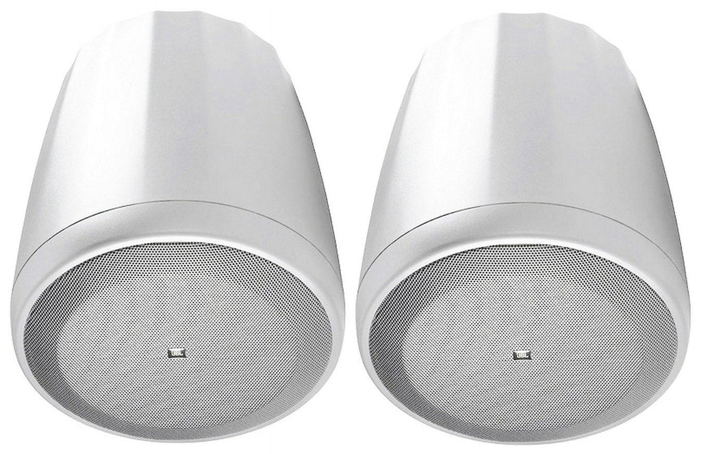 Speakers 4 Amp+4 Pendant+6 Wall White White Slim Restaurant/Bar/Cafe classic JBL 6-Zone