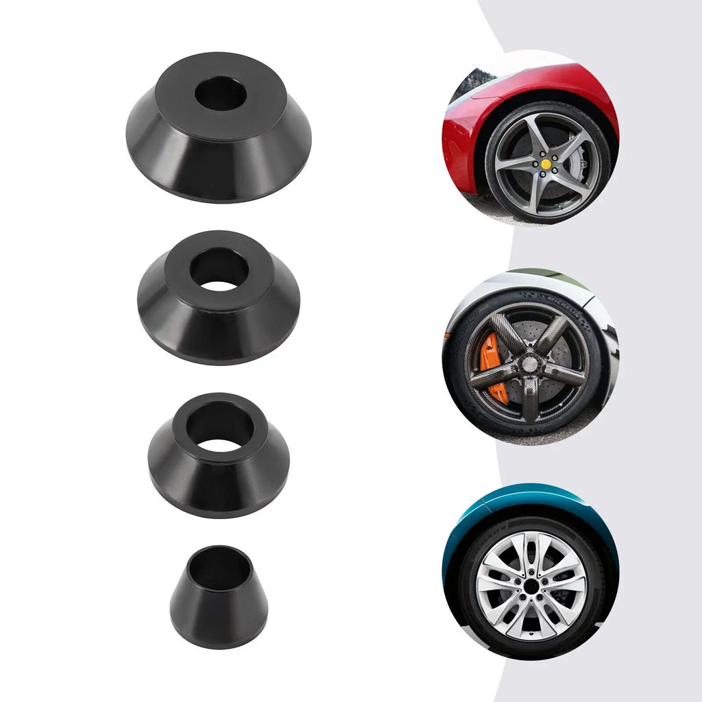 Wheel 45-gauge Cones Cones 36mm 4 special edition Adapter Sizes Steel Tire Balancer Set Balancer