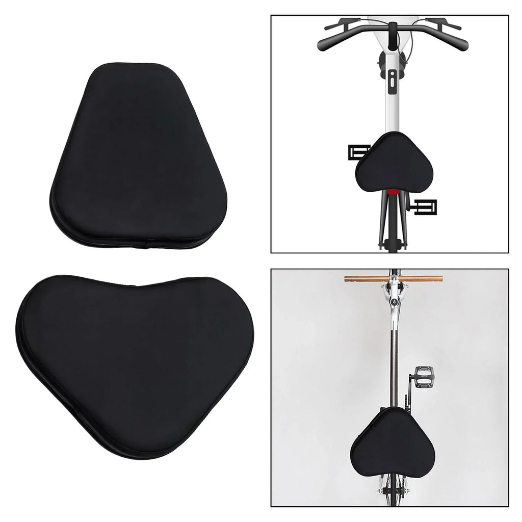 Cover Bike Mountain for high quality Bike Seat Support 12cm Black with Cushion Saddle Exercise Road Back 16cm