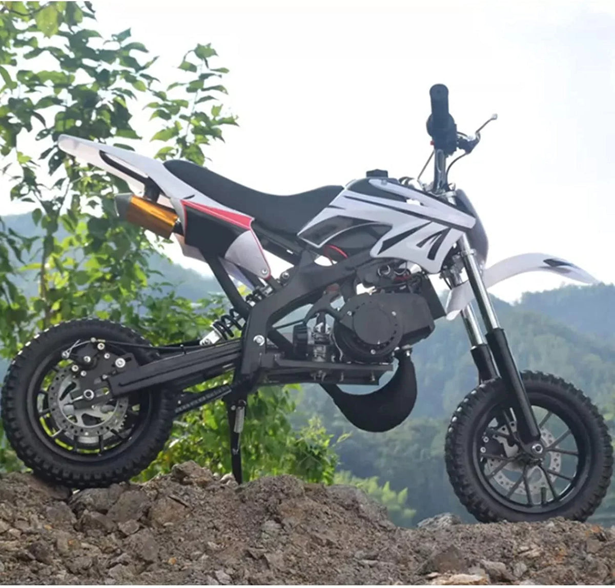 Vehicle Racing Mini Off-Road Air-Cooled Oukaning Engine Stroke Motor 2 Engine Pocket Bicycle Kit, Mini for 49cc new Atv