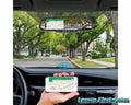 w Mirror View RVM430WFDVRBTG & Accelvision Rear trendy Mirroring Phone Monitor by Wifi Bluetooth DVR,