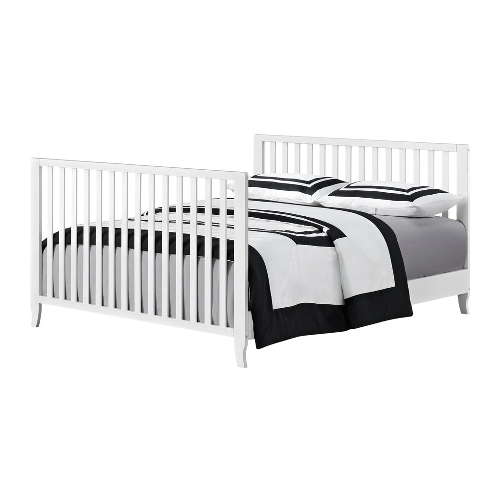 Arlie in 4 White Island 1 Baby Oxford Convertible Crib