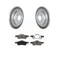280mm Diameter Pads Rotor And Rotors Auto For Coated With Cooper Convertible Mini Rear - Disc Kit KGS-102310 Transit 2007-2008 Semi-Metallic Brake