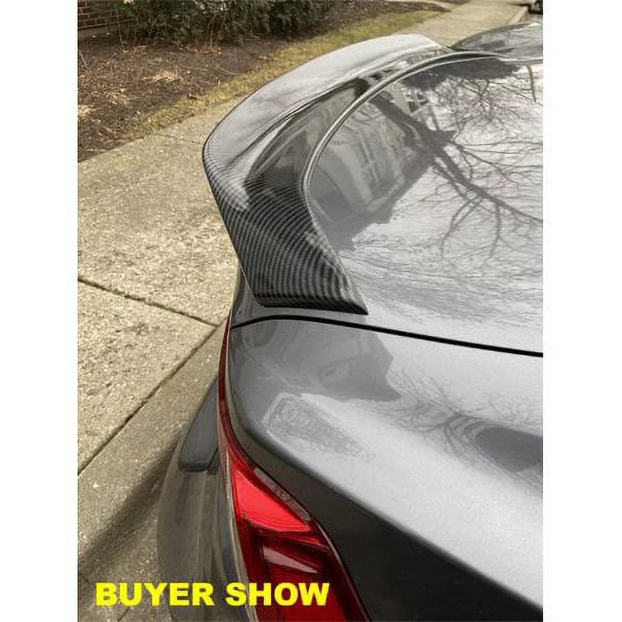Kojem Trunk Rear Wing IS300 Carbon IS350 Fiber Lexus Spoiler | Compatible Plastic Durable Style with trendy Lid 14-20 IS200T IS250