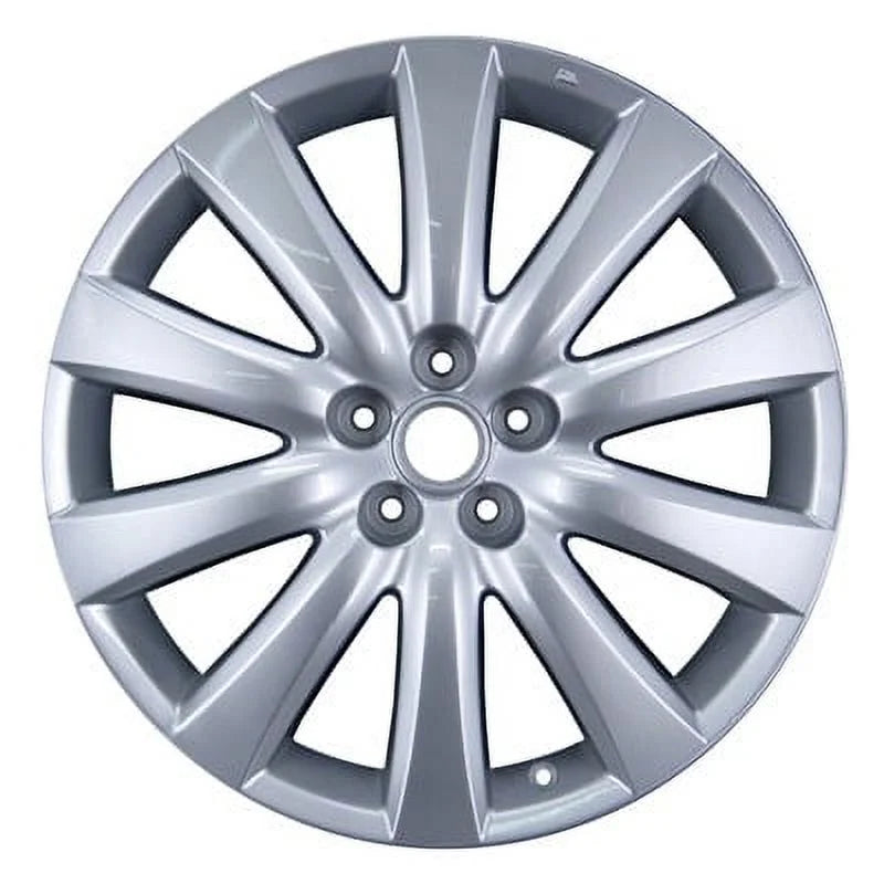 OEM Full Silver Bright Alloy 2007-2010 X Wheel, Sparkle Fits Reconditioned Aluminum CX9 KAI Face, Mazda 7.5 20