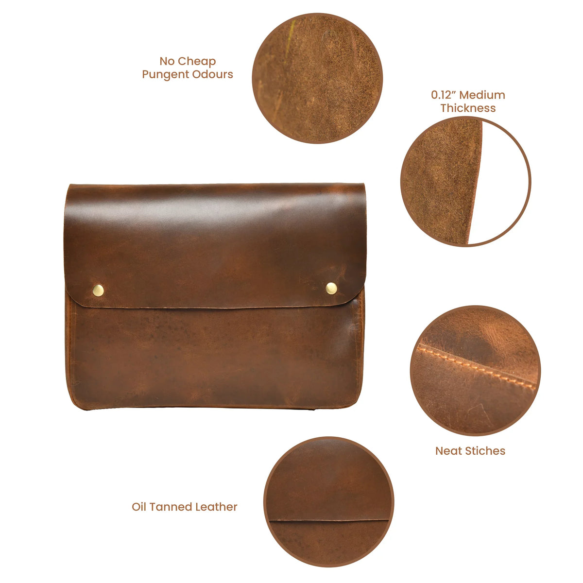 Document Leather Envelope Folio Grain MacBook File Portfolio Folder special edition Sleeve Case Top Holder