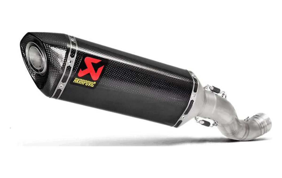 Fiber Line S-A10SO9-RC Carbon - Exhaust Slip-On Akrapovic Muffler