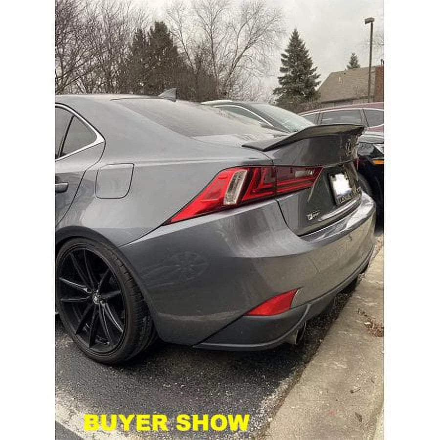 Kojem Trunk Rear Wing IS300 Carbon IS350 Fiber Lexus Spoiler | Compatible Plastic Durable Style with trendy Lid 14-20 IS200T IS250
