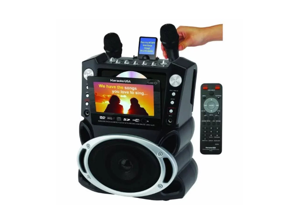 with trendy MP3+G Emerson Portable System 7" /CD+G/ Karaoke DVD LCD