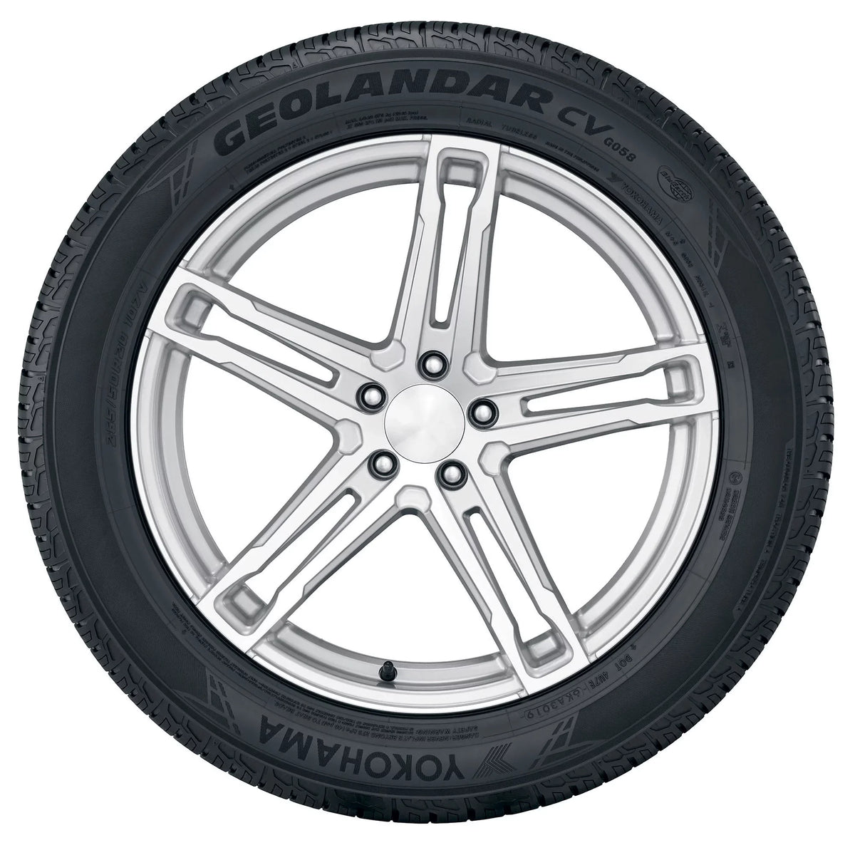 Yokohama SUV/Crossover G058 Season classic 235/55R19 CV Tire 105V XL Geolandar All