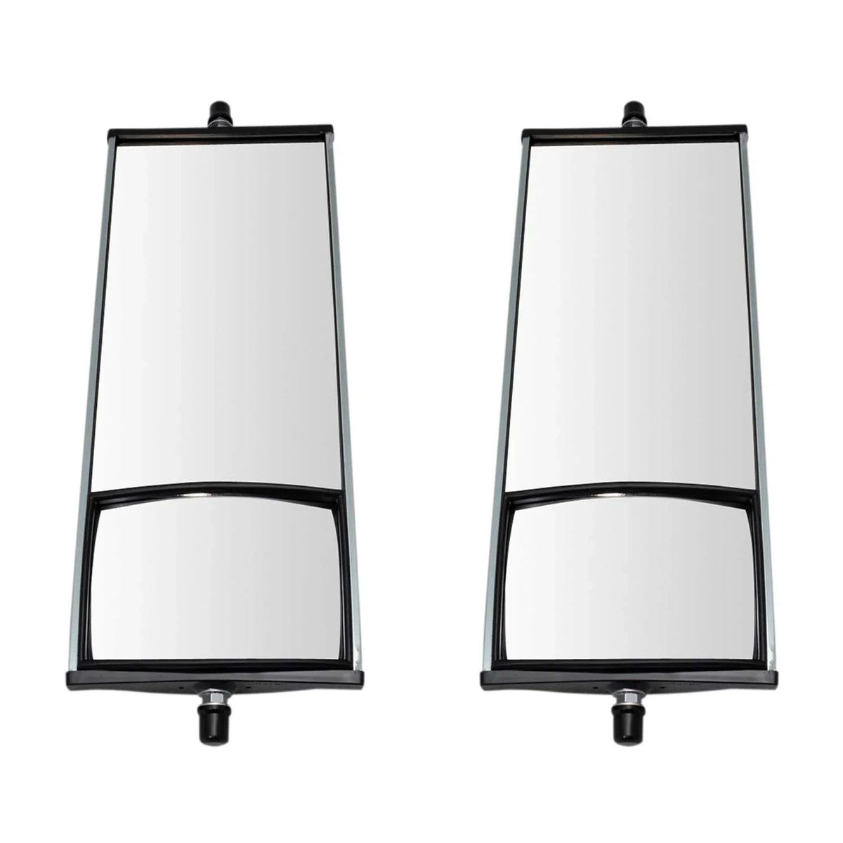 6.5" special edition Glass West Convex 1986-2009,2011-2017 Fits select: Coast x Semi ISUZU 16" NPR Truck TRQ w/ Aluminum Pair Mirror HD MRA64341 for