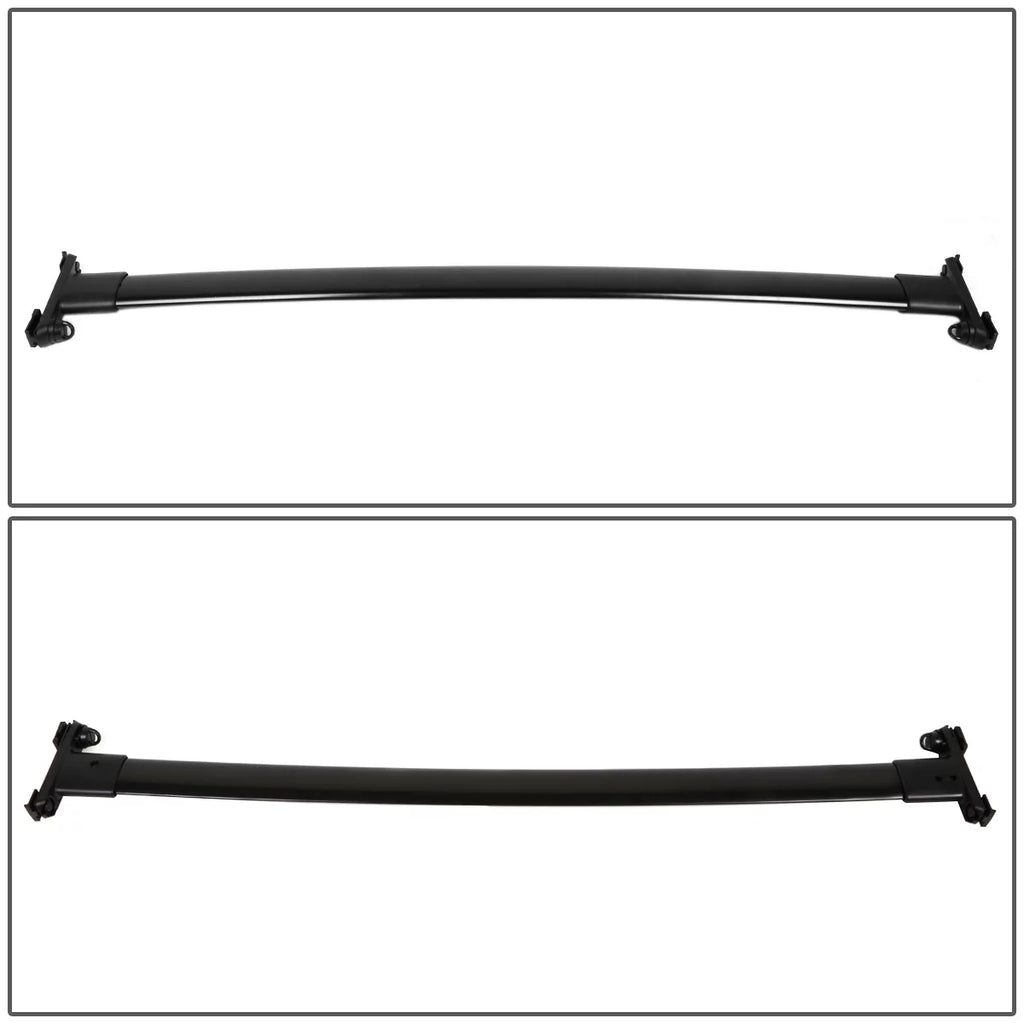 Top Coated) Style 2015 Pair Ford Roof RR-FEX11 Motoring (Black DNA to Explorer Crossbars Aluminum Rack For OE 2011