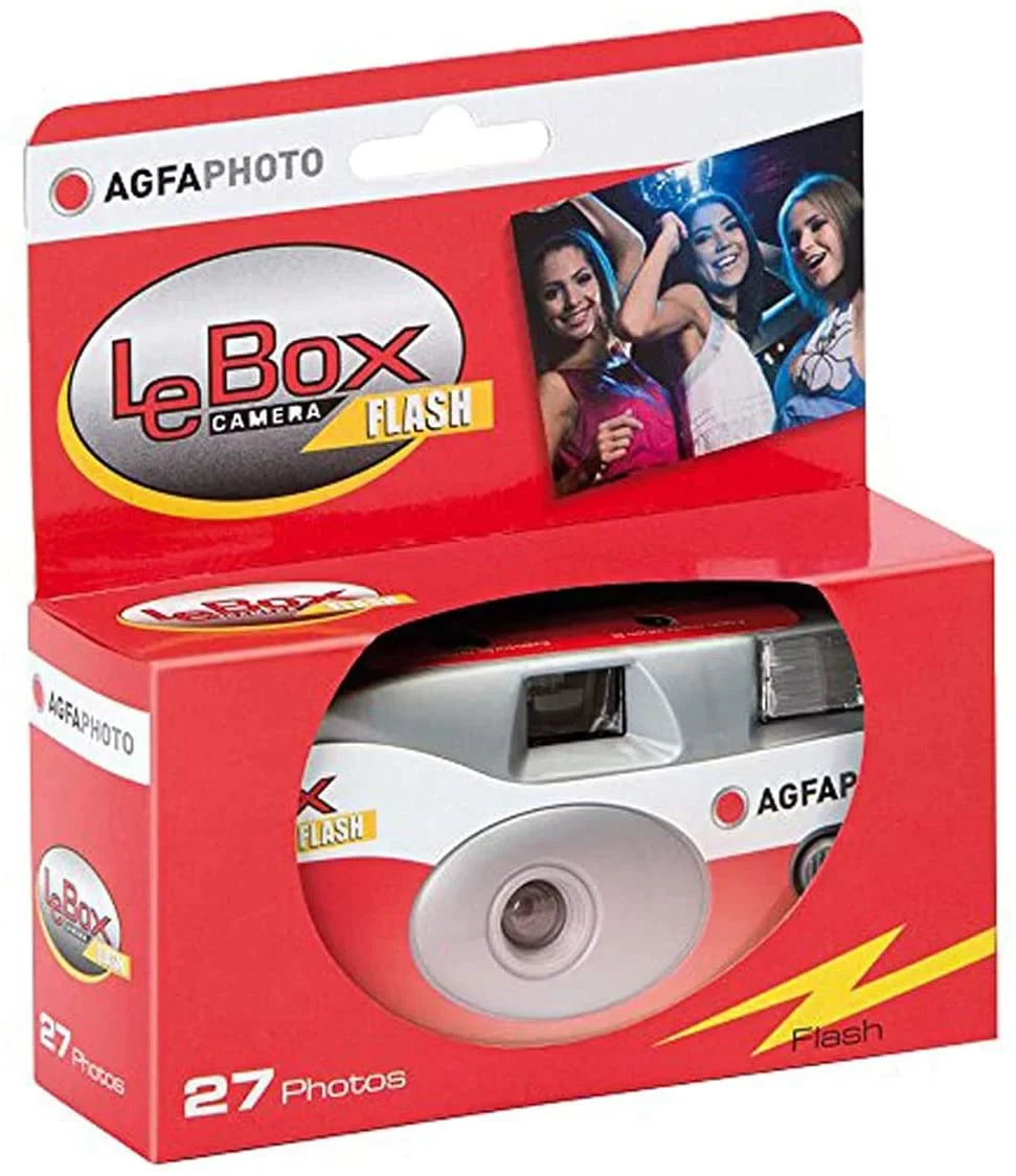 LeBox 400 35mm Camera 27 10-Pack Film Camera Disposable 601020 Agfa Flash