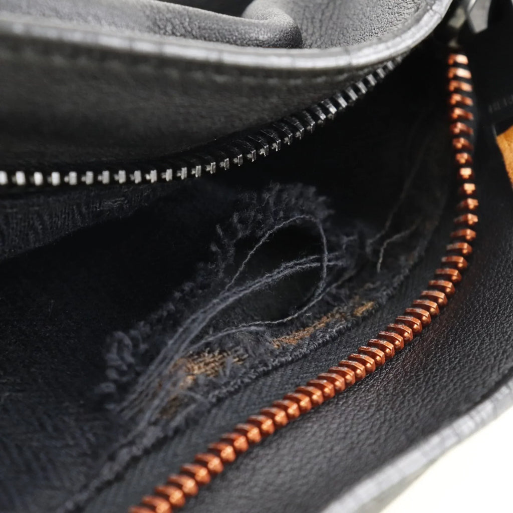 Unisex Pre-Owned special edition Tote Voderma Hermes (Fair) Vertical PM Black Caravan Bag