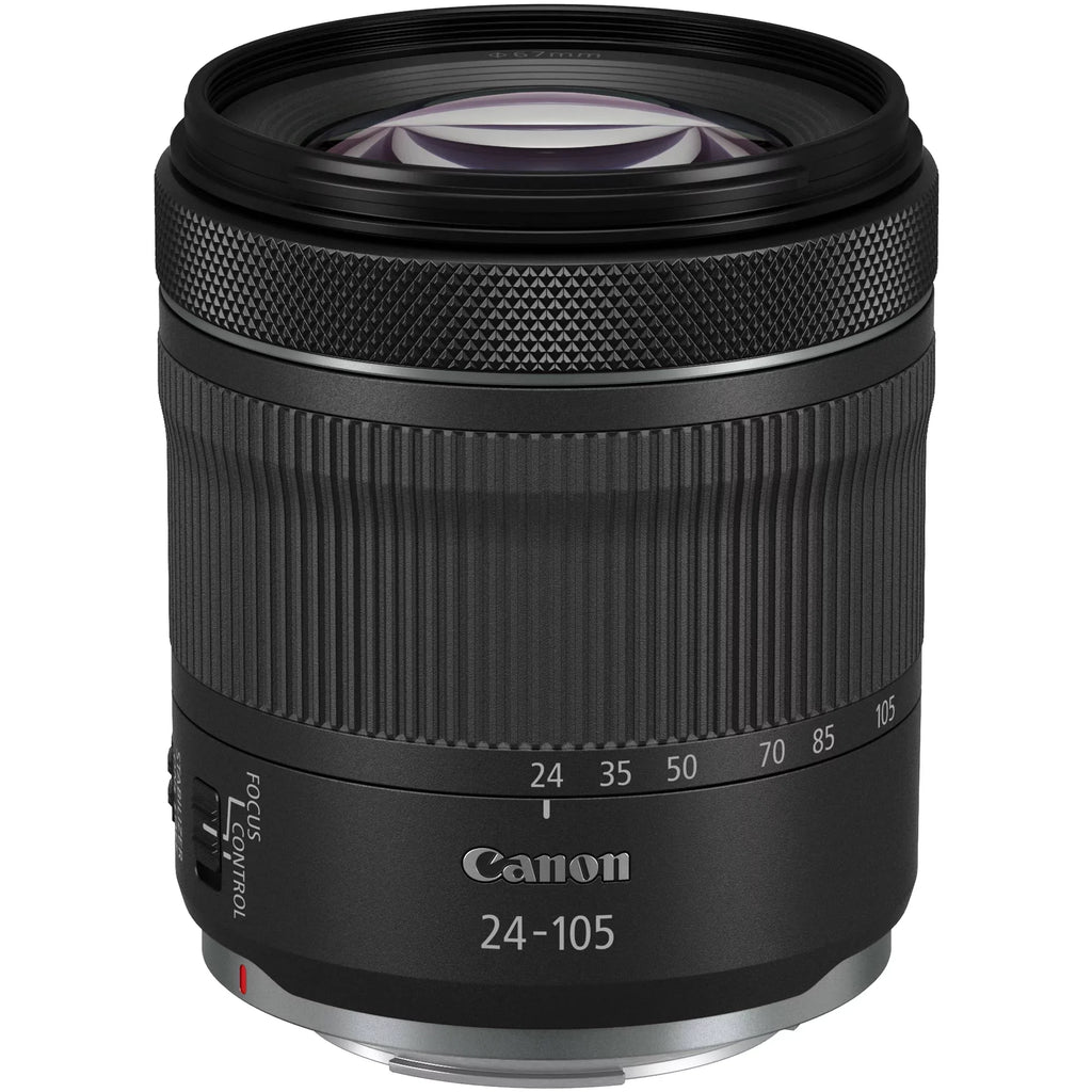 Canon + R6 24-105mm Camera RF Mirrorless ZeeTech Accessory STM with + + EOS Adapter SanDisk Lens Digital Mount Bundle 128GB