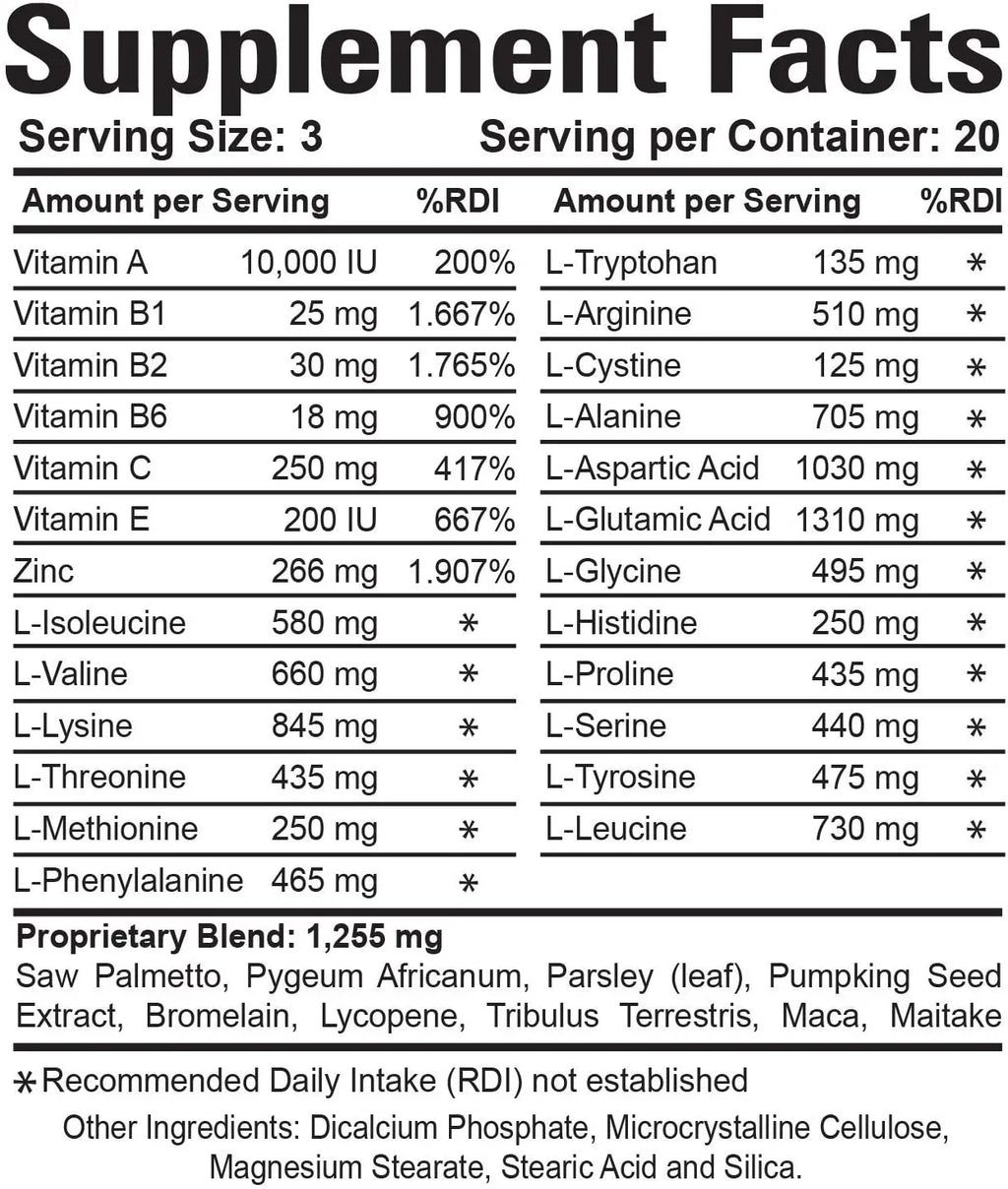 Made Formula - Caps- 100% Promote - Prostate - Relief, in Dietary Supplement Inflammation Health Natural Prostate Prostasan USA Function Prostate Healthy for Boost 90 Flow, Men's Urinary