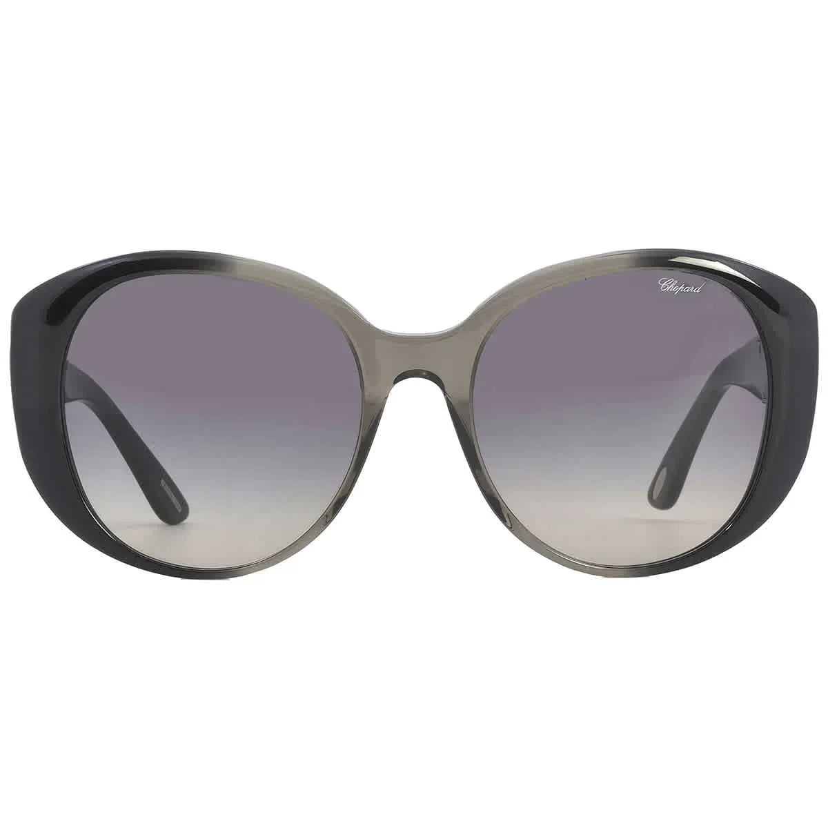 SCH188S Ladies Oval Sunglasses 0W40 54 trendy Chopard Grey Gradient
