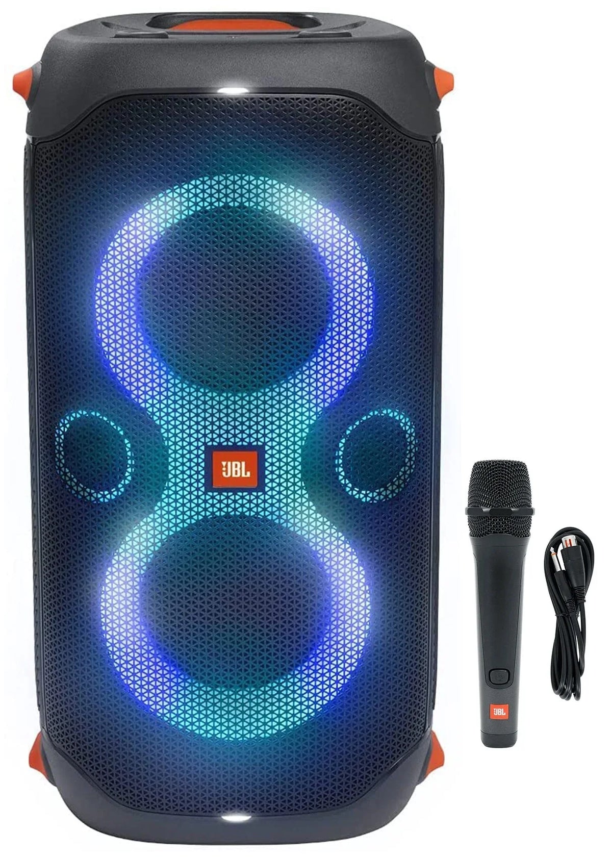 Speaker Rechargeable Boost/LED's+Mic JBL 110 Bluetooth PARTYBOX w/Bass Party