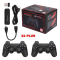 Retro Wireless Console, Game Games Stick Console Upgrade Double X2 Controller,30000+ Plus Wireless Retro Games,128GB