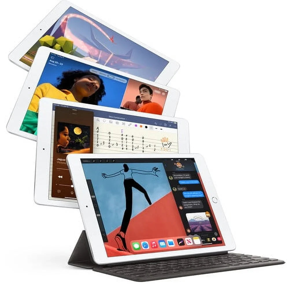 128GB classic (Refurbished) (7th iPad Silver Restored 10.2-inch Gen)Wi-Fi -