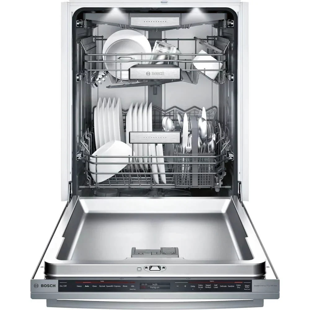 with dBA 3rd Rack Bosch 38 Stainless Dishwasher SHX89PW75N