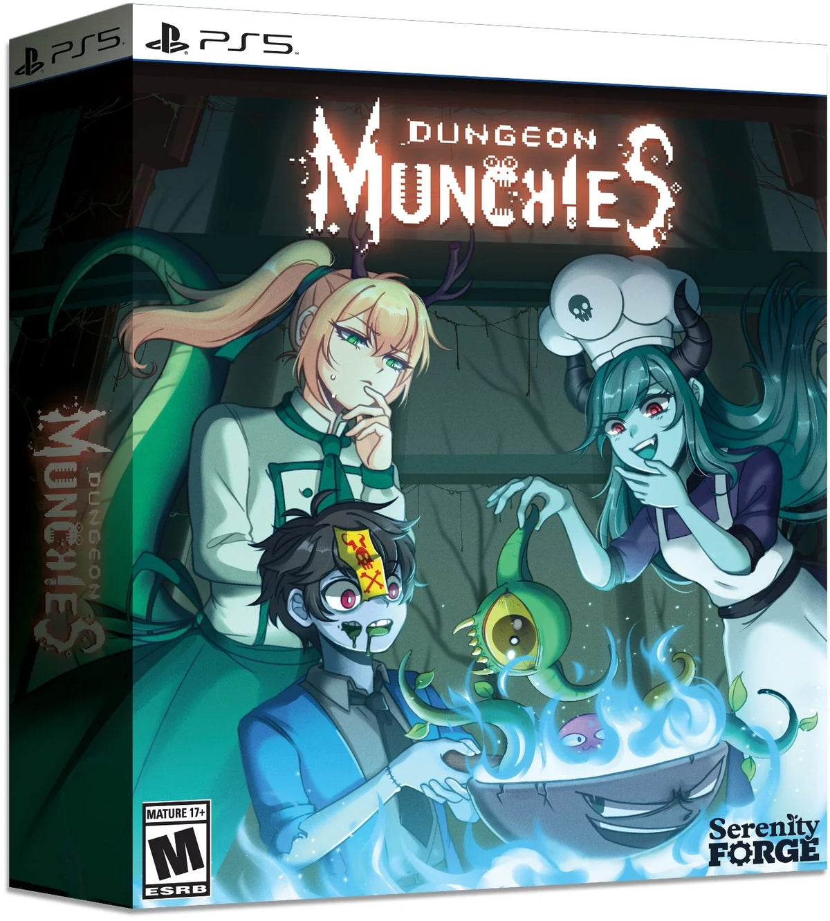 Serenity 5, Dungeon classic PlayStation Edition, Munchies Collector's Forge, 00810109940165