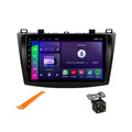 Mazda new Android inch with JMANCE Receiver, 2010-2013 3 Car Compatible & Auto Stereo camera Car backup Radio CarPlay 9 with