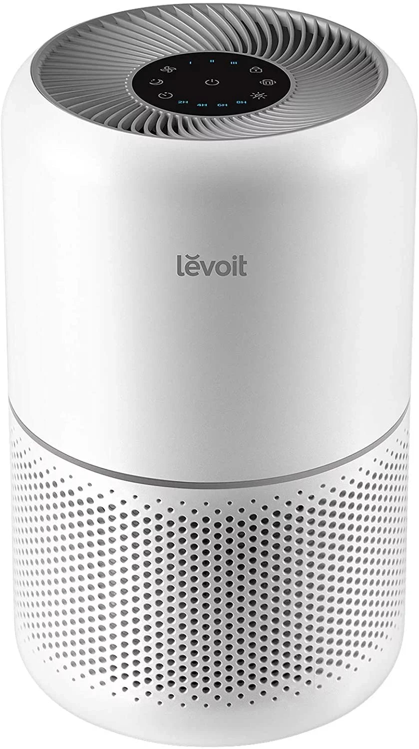 Up to 300-RAC, White for 547 Large Core ft., Rooms and sq. Allergies Purifier Levoit Asthma, Air