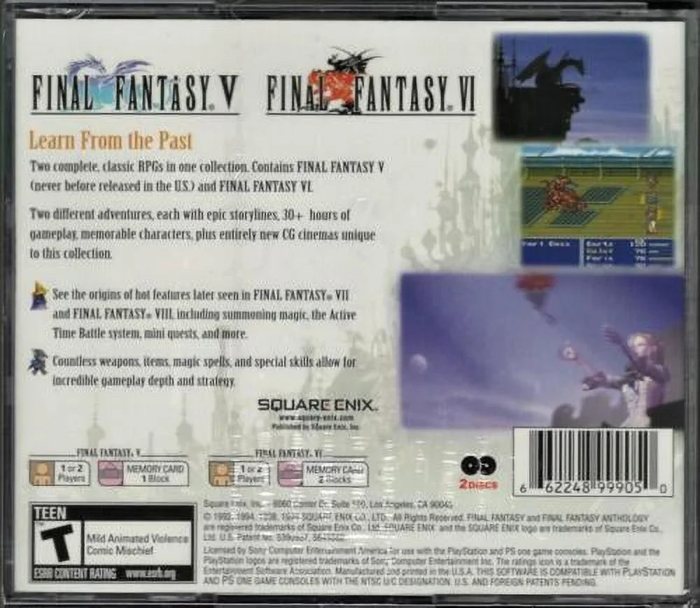 Factory (Brand (Greatest Final Sealed Hits) Fantasy Version PS New Anthology US