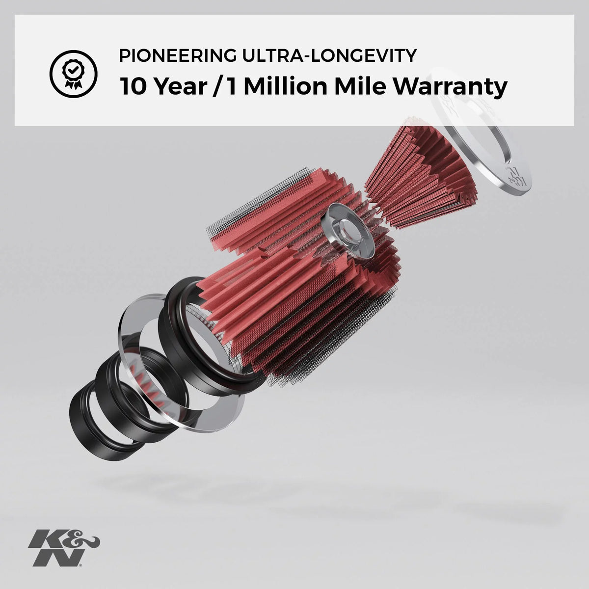 In, Diameter: Filter: Clamp-On Tapered, Height: 1.75 Filter: Filter Length: Air In, Premium, In, 8 Flange K&N Replacement Universal RU-1027 Round Performance, Shape: 4 Flange High Washable,