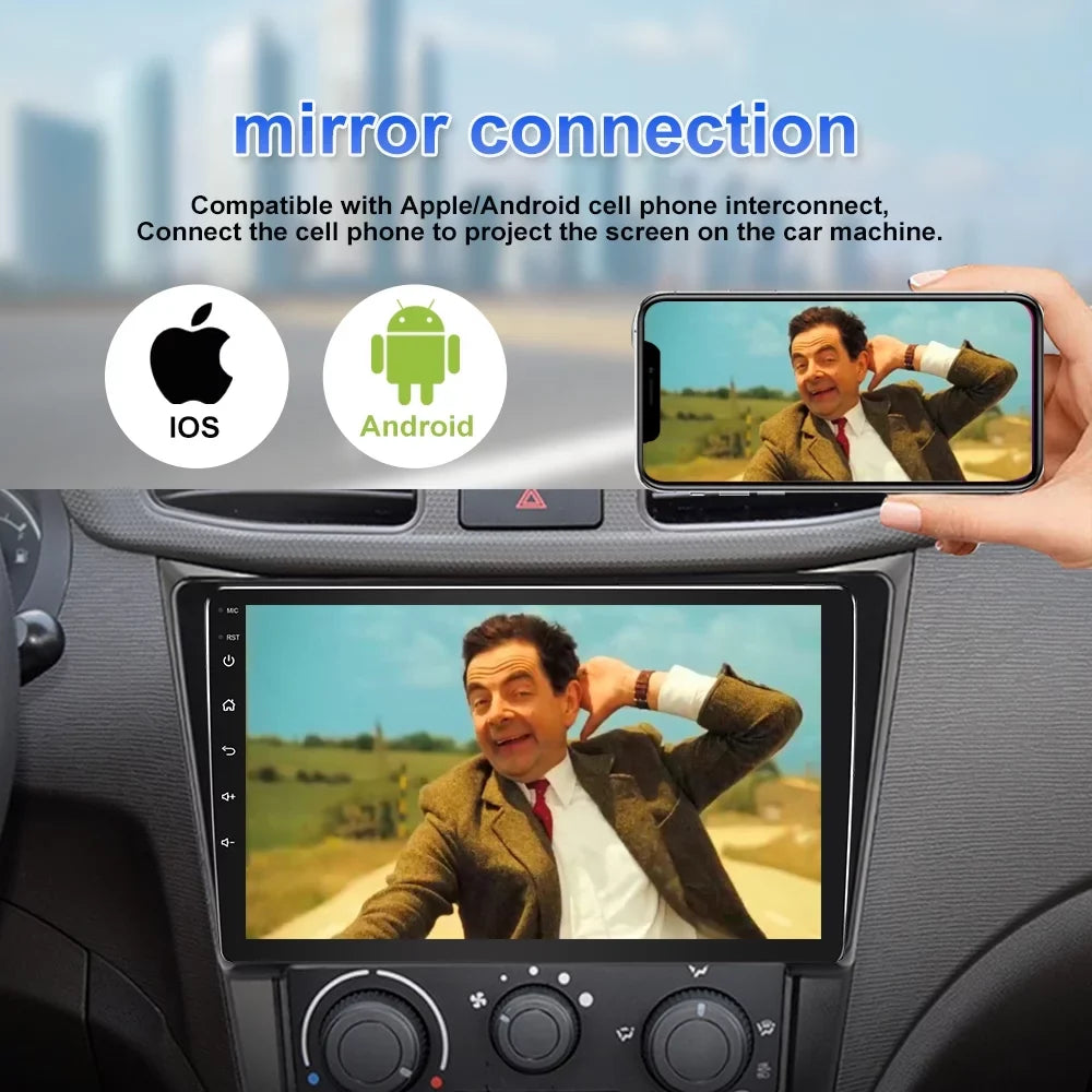 Mazda new Android inch with JMANCE Receiver, 2010-2013 3 Car Compatible & Auto Stereo camera Car backup Radio CarPlay 9 with