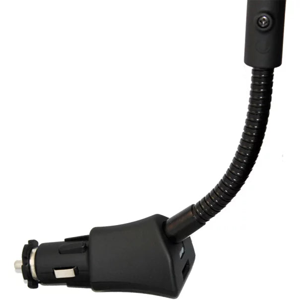 '- Mount - Droid Moto Charger V20 Holder Swivel 4 3D Dock Gooseneck Z Port Car J7, with Motorola Droid 2, V10 Socket Cradle Galaxy Note Turbo 5 Black J5 Droid Force USB 3 Stylo for 3, J3