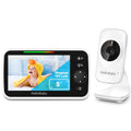 Temperature Vision, Night and Way Screen, Display, Monitor HelloBaby Audio 5 Baby VOX Audio, Camera Camera, Monitor Video Infrared special edition and Mode Color Two with 5" inches Lullaby, LCD
