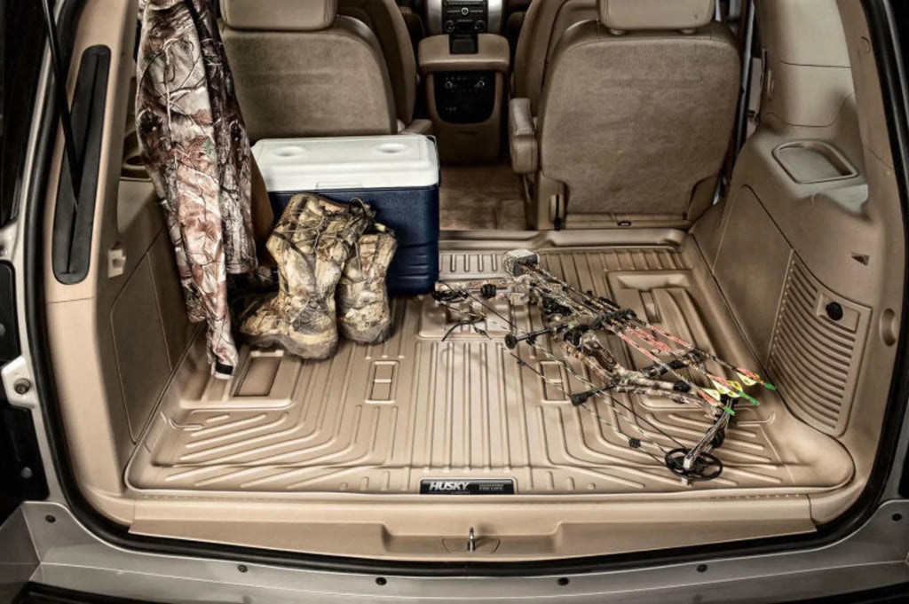 w/o or by Cargo Husky Weatherbeater Compatible Black Yukon; Seat Liner Tahoe/07-12 with row 3rd GMC w/ RealTruck Chevrolet Series 07-12