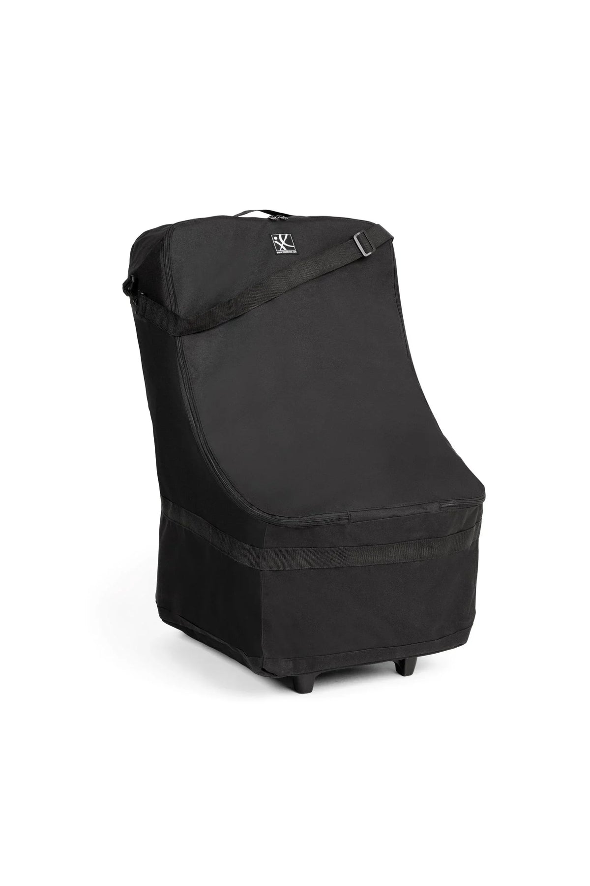 Black Wheelie Childress and Travel Car J.L. Carrier Seat with Wheels, Bag