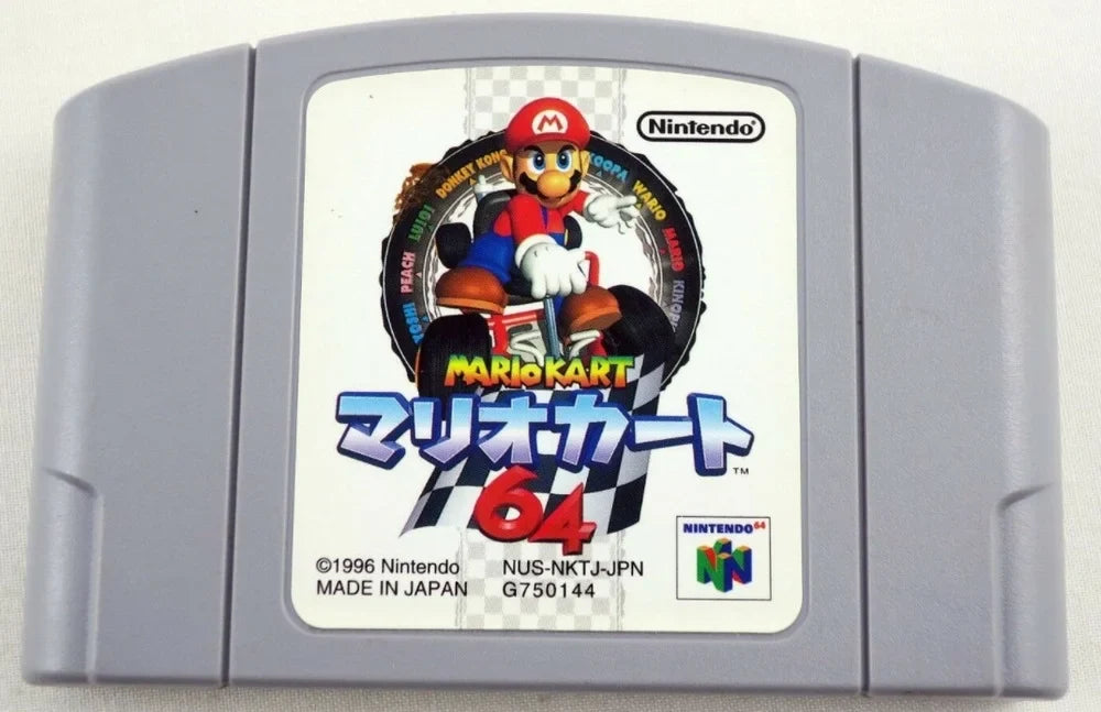 64 Tested! classic US Japan Import Seller N64 Kart Mario Nintendo -