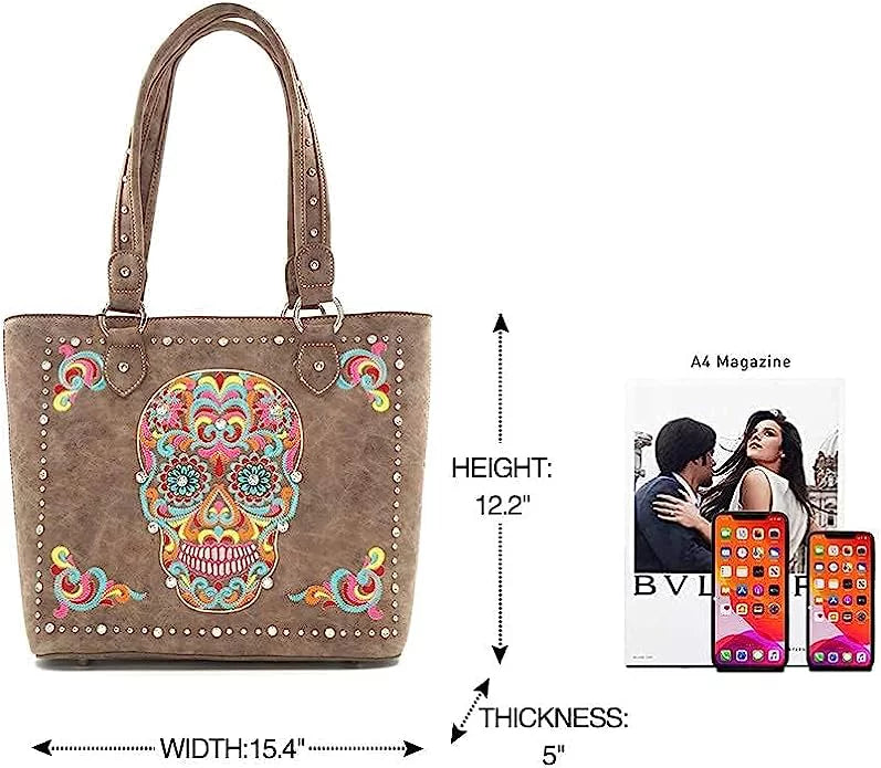 for Western Tote Bag and new Women Bag Purse Handbag Leather Shoulder Style