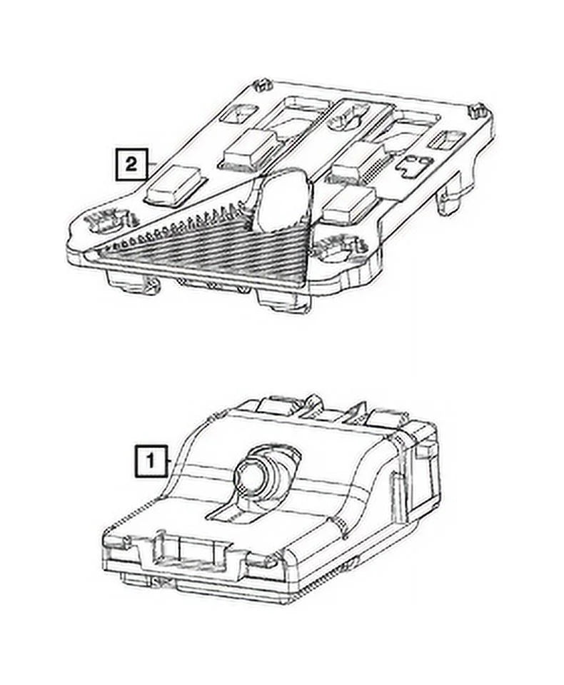 Mopar Genuine high quality OE 2020-2023 Facing Camera Forward New 68551092AA