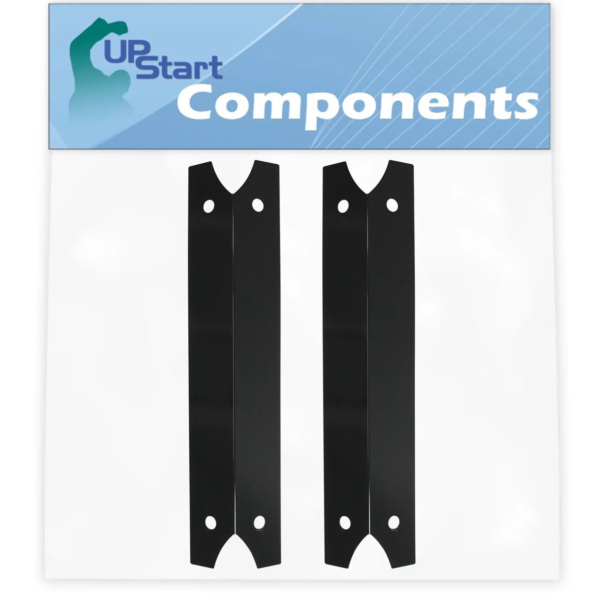 BBQ Cover Bar, Bar, Charmglow Heat Parts Shield Flame Porcelain Burner 2-Pack Grill Barbeque Flavorizer Replacement Tent 810-7600-S 17 - Vaporizer 3/4" for Plate Steel Compatible Tamer,