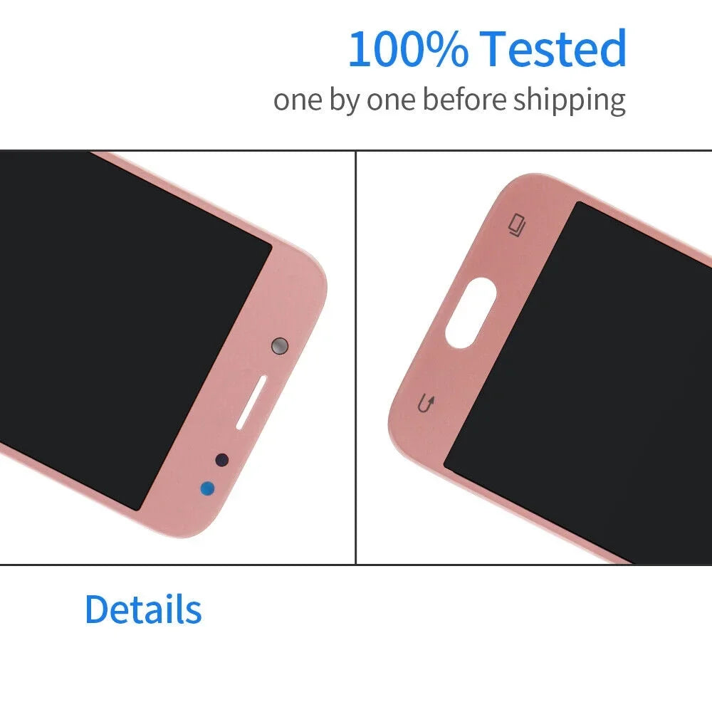 LCD Parts(Pink) For Pro Screen Repair Replacement Assembly Galaxy Display J5 classic Digitizer Touch 2017 J530
