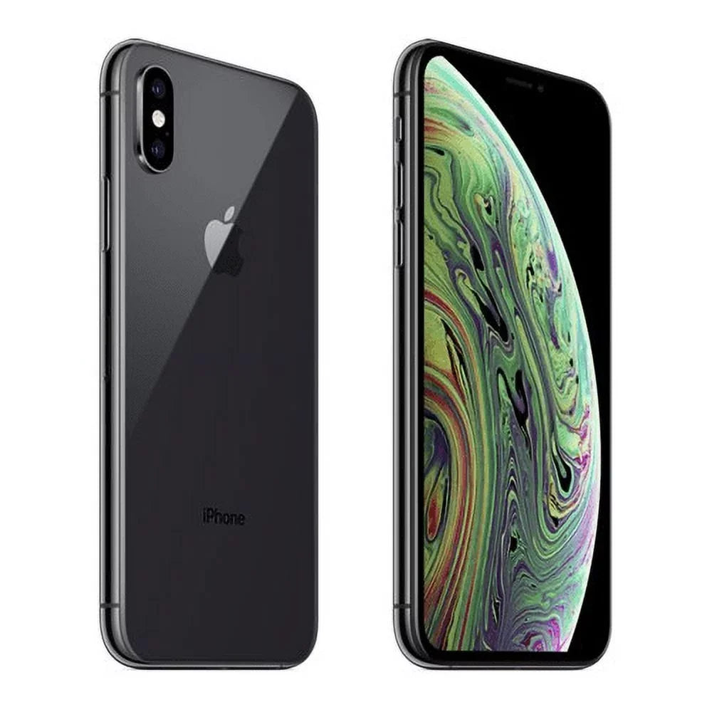 Restored (Grade w/ Wireless Gray iPhone Earbuds Unlocked) A1921 A) (Refurbished) Max XS (Fully Space 64GB