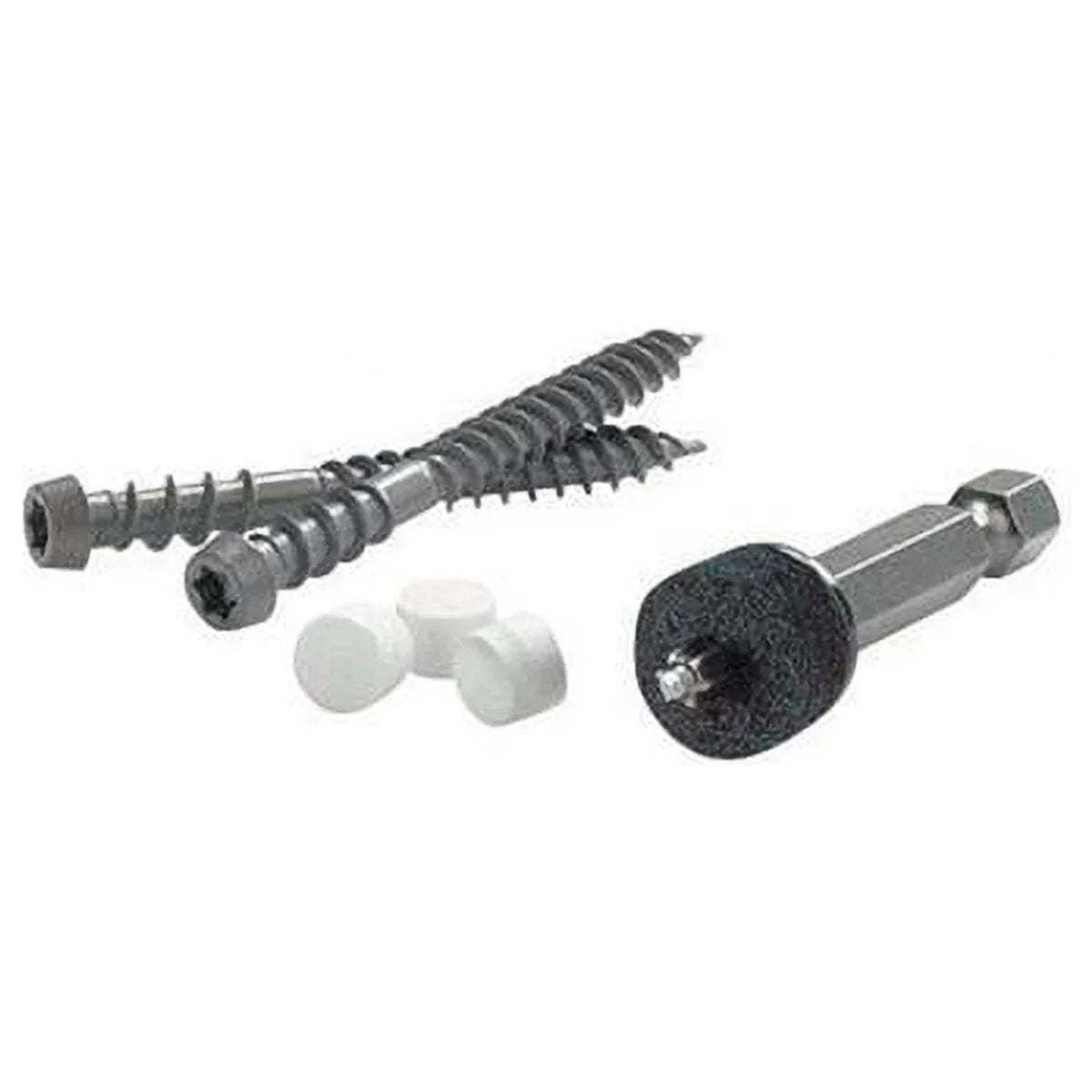 Head 50 Cortex Smooth Piece Carbon Screws, Steel Deck 2.75 Square in. Trim