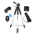Phone, UltraPro Camera Smartphone Aluminum UltraPro Control Inch Full-Size Includes with Bonus Microfiber Remote Tripod Cell Mount Cleaning + 59" Cloth iPhone/Android with Universal Compatible