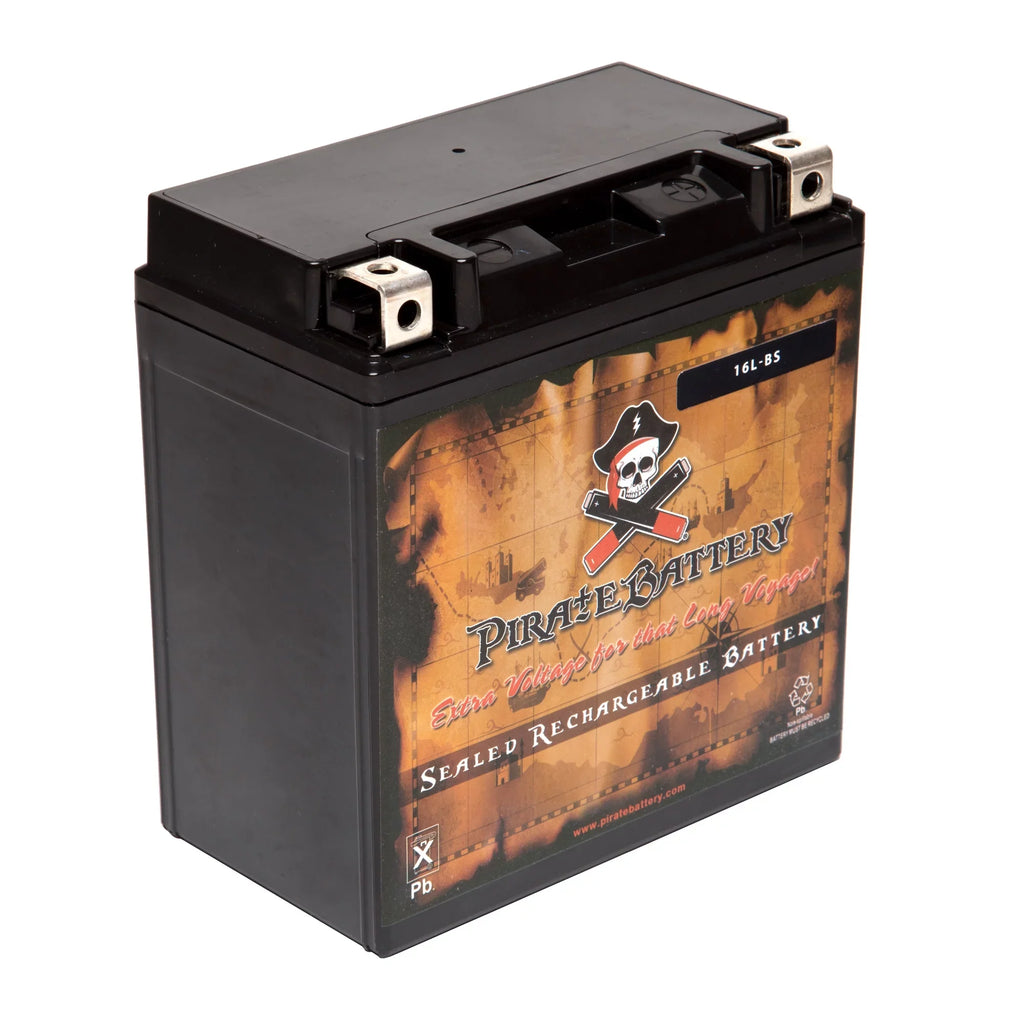 Ah, Battery for CCA) X2 1993 230 650cc YTX16L-BS Ski Pirate Kawasaki Volt,14 (16L-BS Battery Jf650 12 Jet
