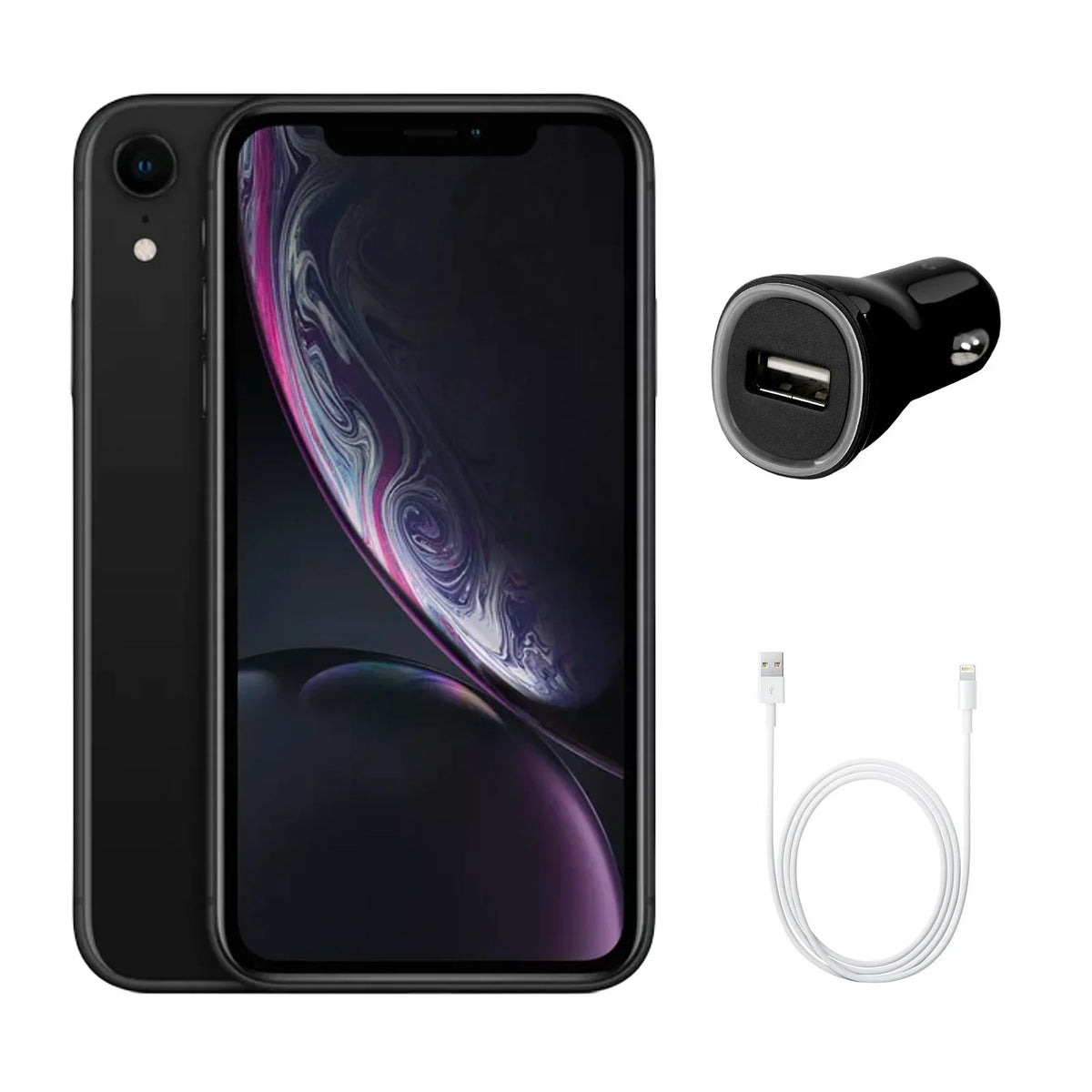 special edition Black Fast 64GB w/ XR (Fully Restored (Refurbished) iPhone A1984 Unlocked) Car Charger