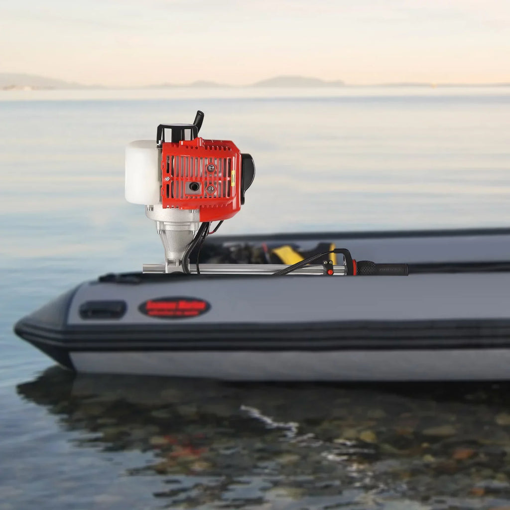 System Cooling Outboard Stroke Yachts Engine for Fishing YIYIBYUS Inflatable Air with Boat Boats Motor Marine special edition 2.3HP 2
