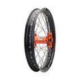 for Wheel SX x 19 Rim/Silver Impact 125 2012-2019 Hub Complete - Rear KTM 2.15 Black Spoke/Orange