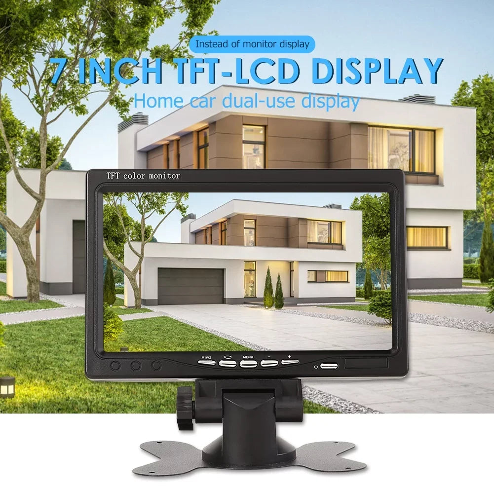 Vision high quality For Monitor Backup Kit Parking Night Back and RV Camera 7'' Truck System