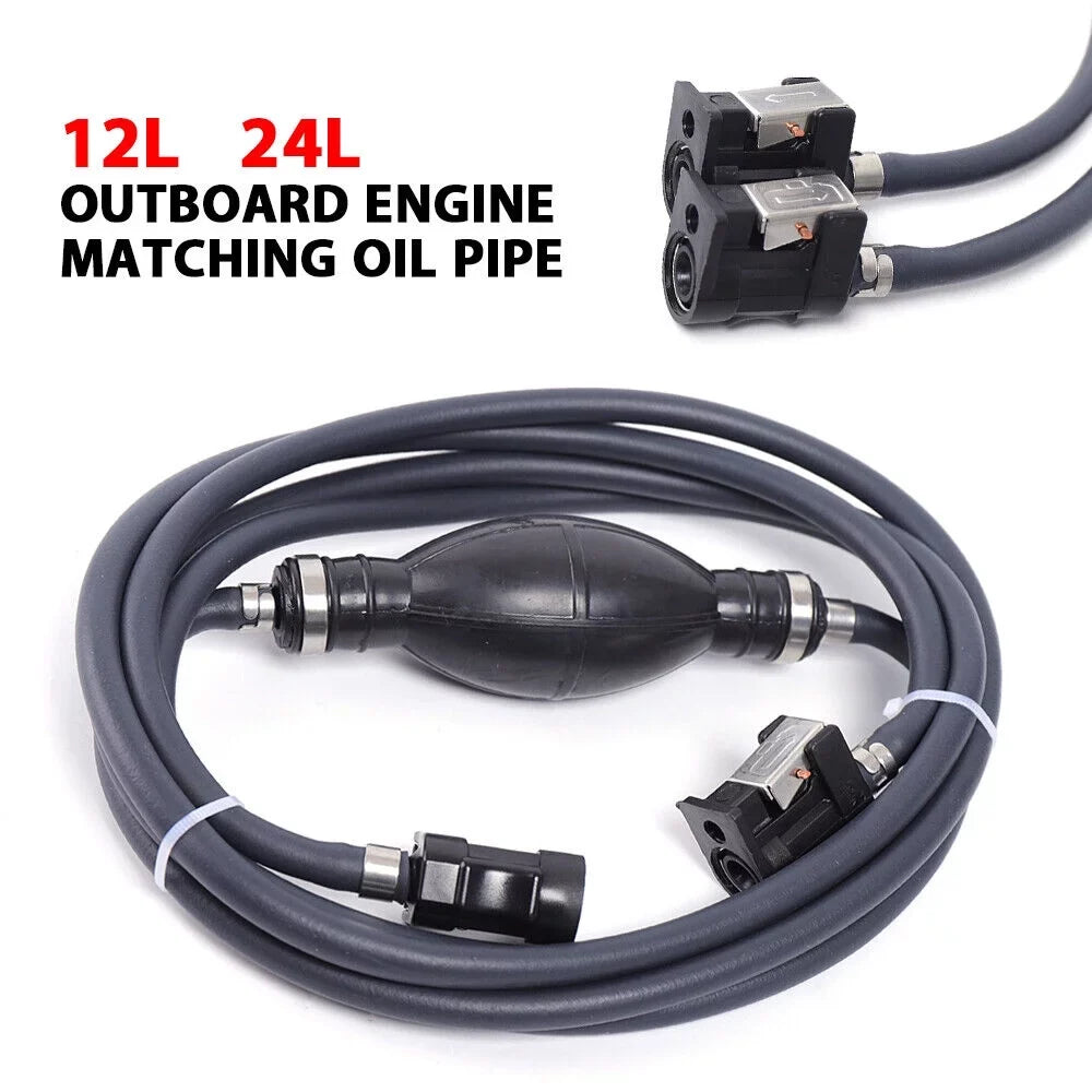 for Fuel Marine Outboard Assembly Kayak Gas Connector Hose Motor Inflatable Tube Boat Boat Tank ZhdnBhnos Oil Line
